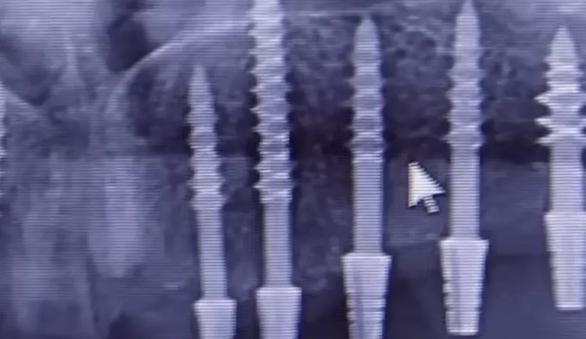 Radiografia mostrando 4 implantes de titanio posicionados para o Protocolo All-on-4